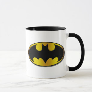 Tasse Symbole Batman   Logo de dégradé ovale