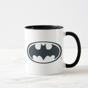 Tasse Symbole Batman   Logo noir et blanc