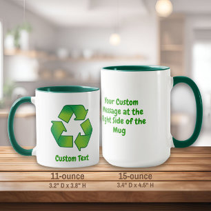 Tasse Symbole de recyclage