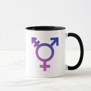 Tasse Symbole de transsexuel