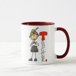 Tasse T est pour le professeur