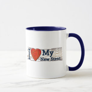 Tasse T-shirts cardiaque d'armature intra-artérielle de
