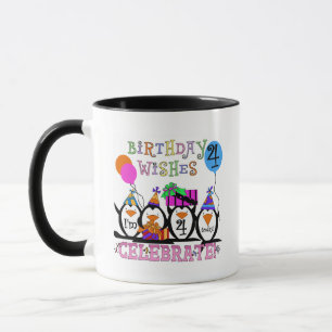 Tasse T-shirts et cadeaux de 4ème anniversaire de Pengui