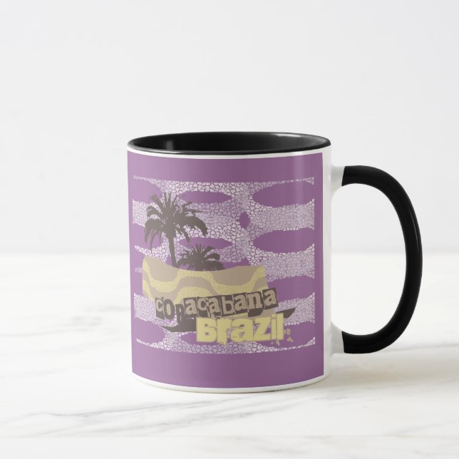 Tasse T-shirts et cadeaux de Copacabana (Droite)