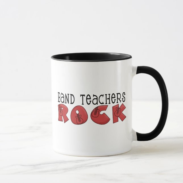 Tasse T-shirts et cadeaux de roche de professeurs de (Droite)