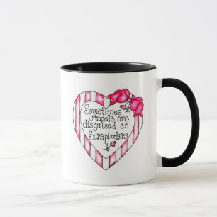 Tasse T-shirts et cadeaux de Scrapbooker de coeur d'ange