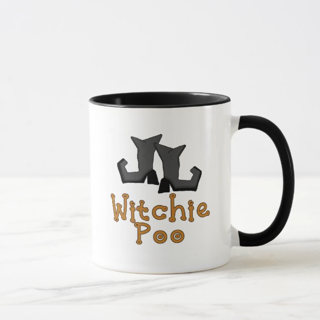 Tasse T-shirts et cadeaux de Witchie Poo (Droite)