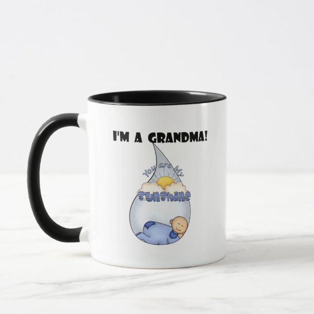 Tasse T-shirts et cadeaux Sunshine-Boy de grand-mère (Gauche)