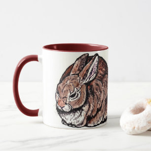 Tasse Tapis, stylo et encre, Dessin aquarelle