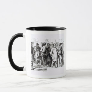 Tasse Tapissez les Baggers, 1860s en retard (gravure)