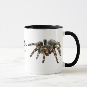 Tasse Tarantula, tarantul-mania, grosse araignée