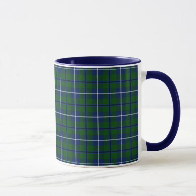 Tasse Tartan de Douglas de clan (Droite)
