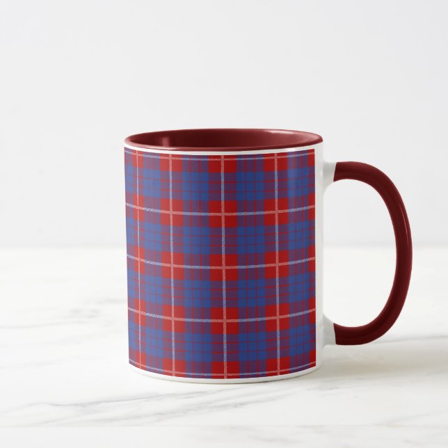 Tasse Tartan de Hamilton de clan (Droite)