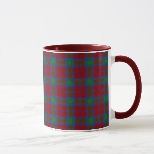 Tasse Tartan de Lindsay de clan (Droite)