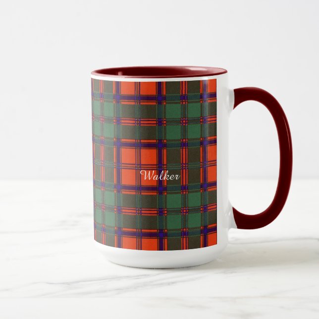 Tasse Tartan écossais de kilt de plaid de clan de (Droite)