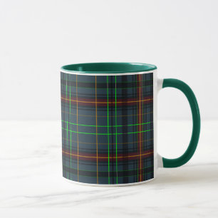 Tasse Tartan en bleu, orange, vert...