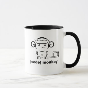 Tasse [Tasse de café de singe de code]