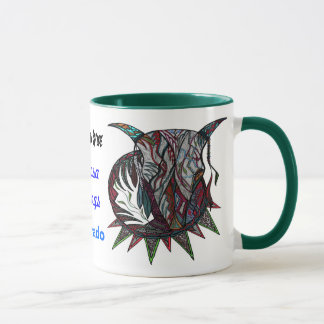 Tasse Taureau latéral sauvage