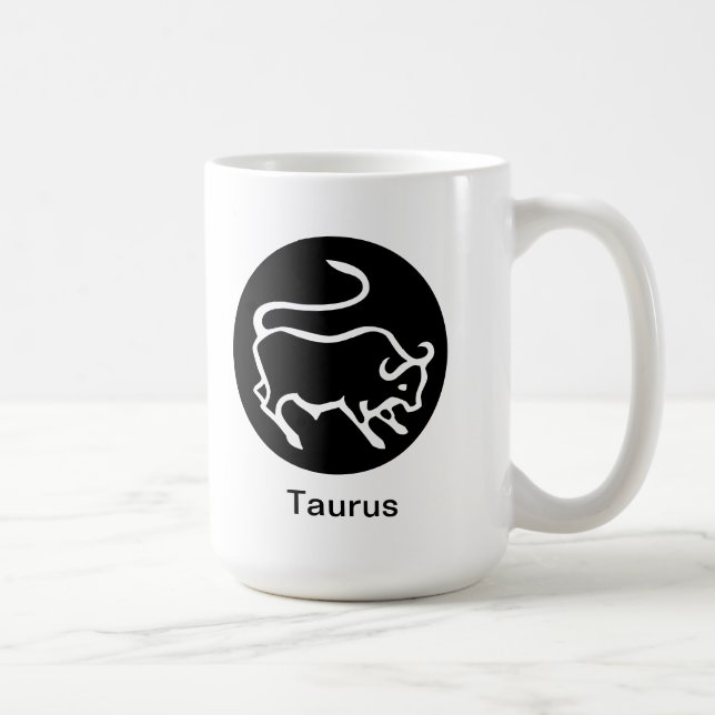 Tasse - Taurus im Kreis (Rechts)