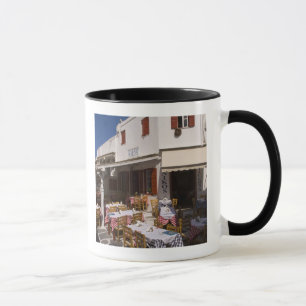 Tasse Taverna Nikos, Mykonos, îles des Cyclades, Grèce