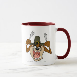 Tasse TAZ™ Pèlerin Thanksgiving en couleur