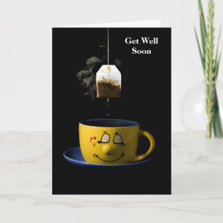 Tasse Tee erhalten wohle bald Karte