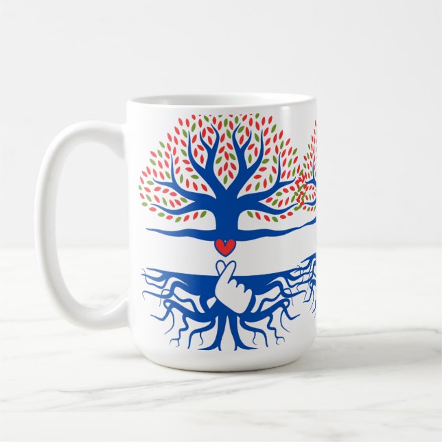 Tasse Tee Liebe (Links)