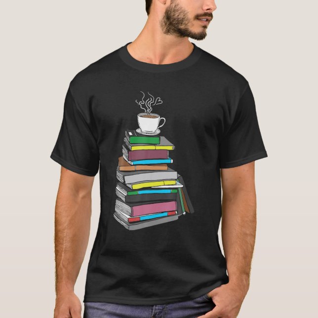 Tasse Tee und Niedliches Buch (Vorderseite)