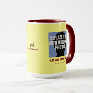 Tasse Téléchargez votre propre image, créez une photo