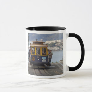 Tasse Téléphérique cahote dans Hyde Street à San