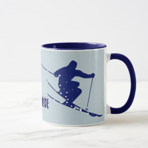 Tasse Telluride Blue Skier