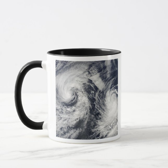 Tasse Tempêtes tropicales Boris et Cristina (Gauche)