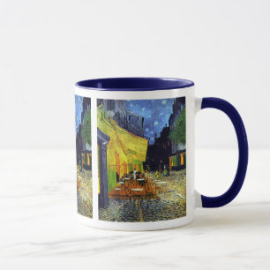Tasse Terrasse de café la nuit par Van Gogh