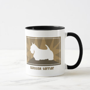 Tasse terreuse de Terrier d'écossais