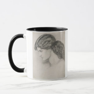 Tasse Tête d'une femme, 1861 (crayon sur le papier)