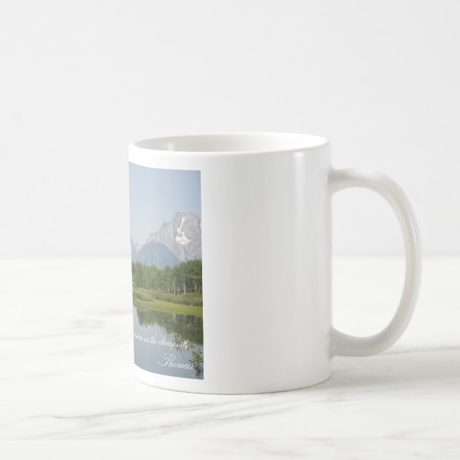 Tasse Tetons grand de plaisirs simples (Droite)
