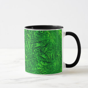 Tasse Texture verte de fractale