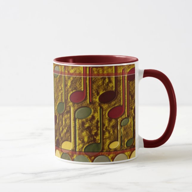 Tasse Textures Musicales (Droite)