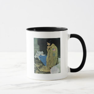 Tasse Thanksgiving de réfugié