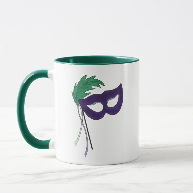 Tasse Théâtre dramatique personnalisé Enseignant Masquer (Gauche)