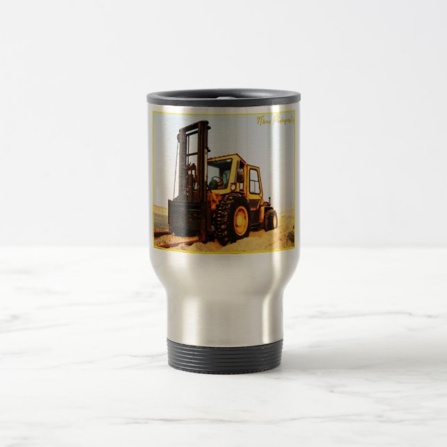 Tasse thermique de voyage de café de chariot (Centre)
