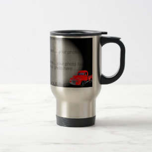 Tasse thermique personnalisée par camion rouge