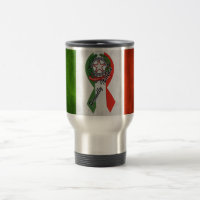 Tasse thermo italienne fière de drapeau italien