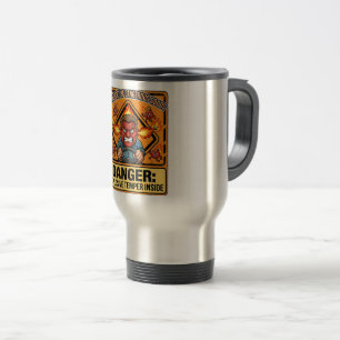 Tasse Thermos Drôle pour Camionneur ADR Tempéram