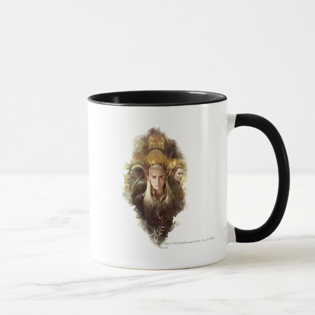 Tasse Thranduil, LEGOLAS GREENLEAF™, & TAURIEL™ Graphic (Droite)