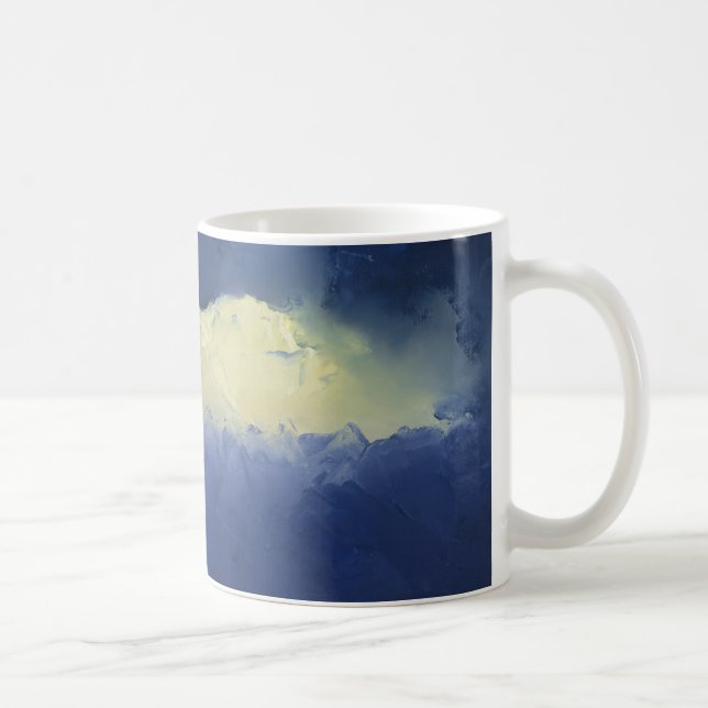 Tasse - tief im Blau (Rechts)
