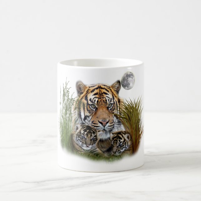 Tasse Tiger und Naben (Mittel)