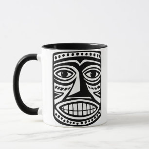 Tasse Tiki Toby - noir