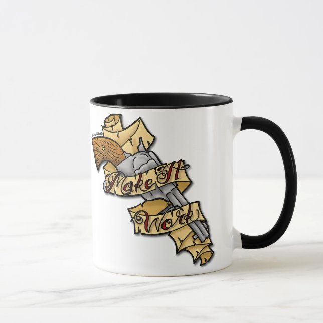 Tasse Tim Gunn dit que "faites- fonctionnerle " (Droite)