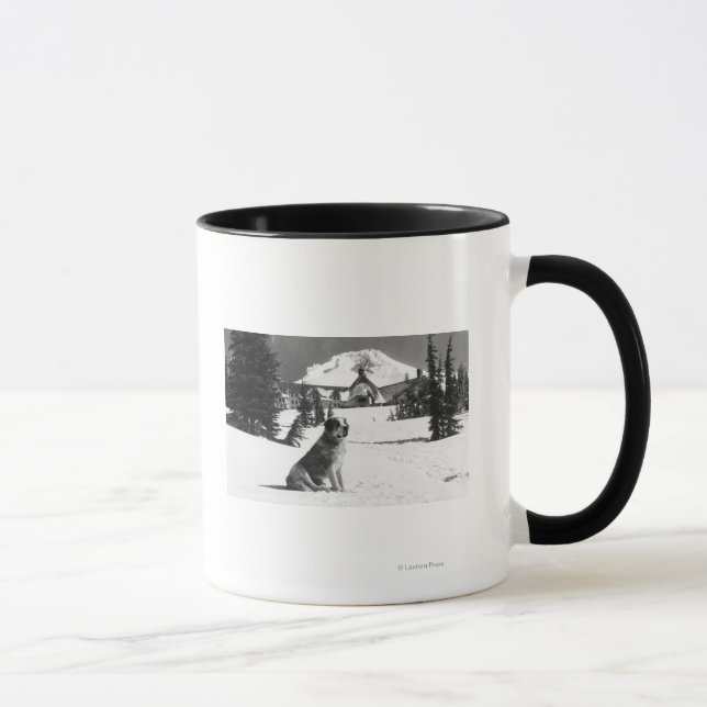 Tasse Timberline Lodge et "Lady" le propriétaire (Droite)